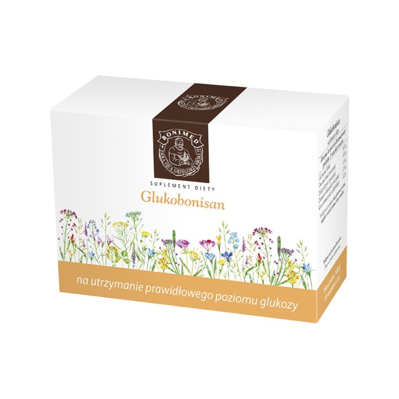 Bonimed Glukobonisan Poziom Glukozy 20 X 5 G