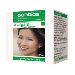 Sanbios Krem Z Algami I Żeń-Szeniem 50 ml