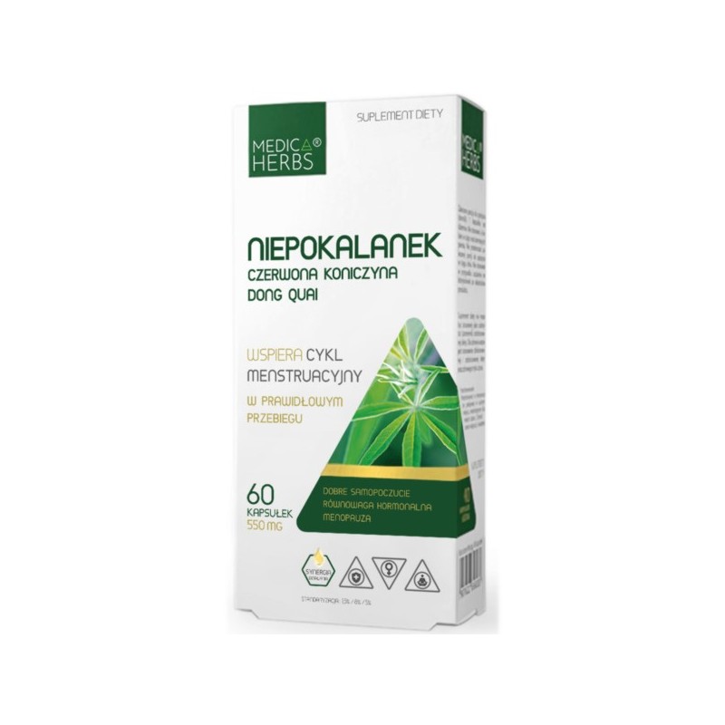 Medica Herbs Niepokalanek Czerwona koniczyna