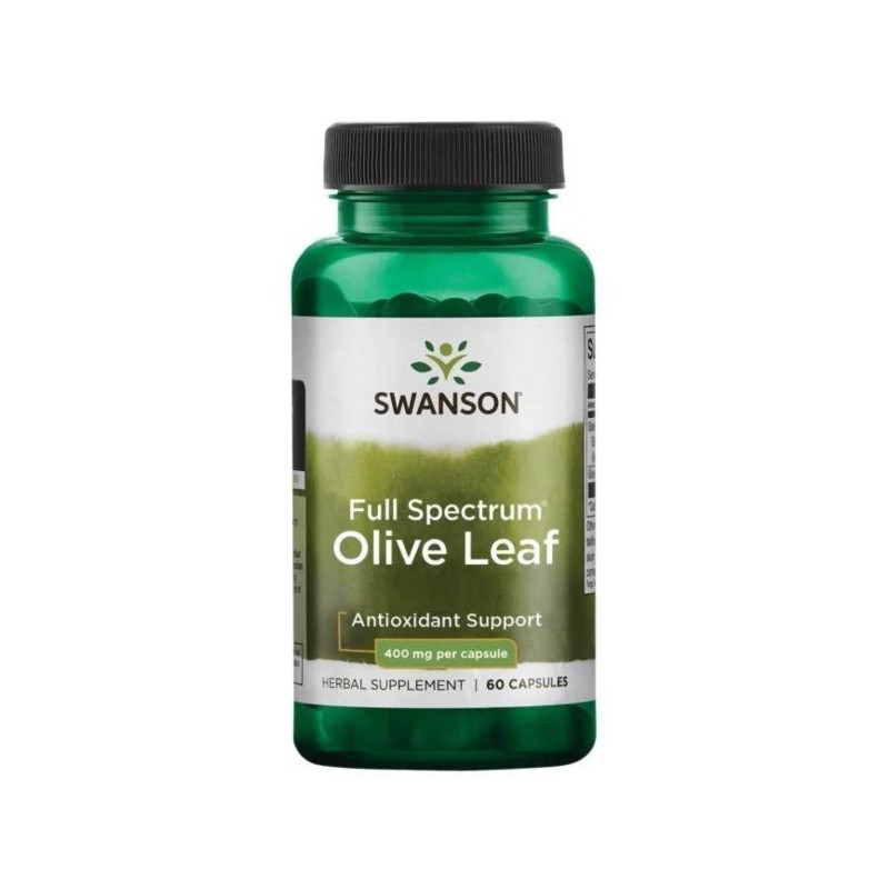 Swanson Fs Olive Leaf 400 Mg 60 K