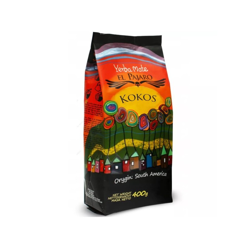 Yerba Mate El Pajaro Kokos 400 g