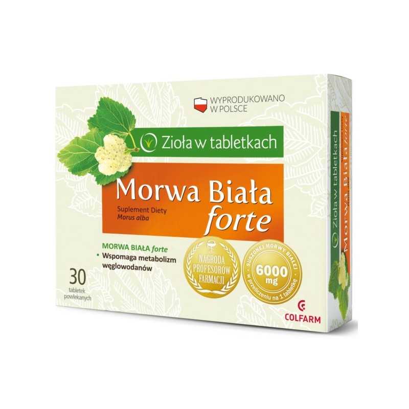 Colfarm Morwa Biała Forte 30 Tabl.