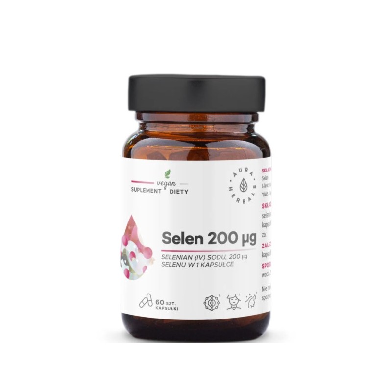 Aura Herbals Selen 200 selenian sodu