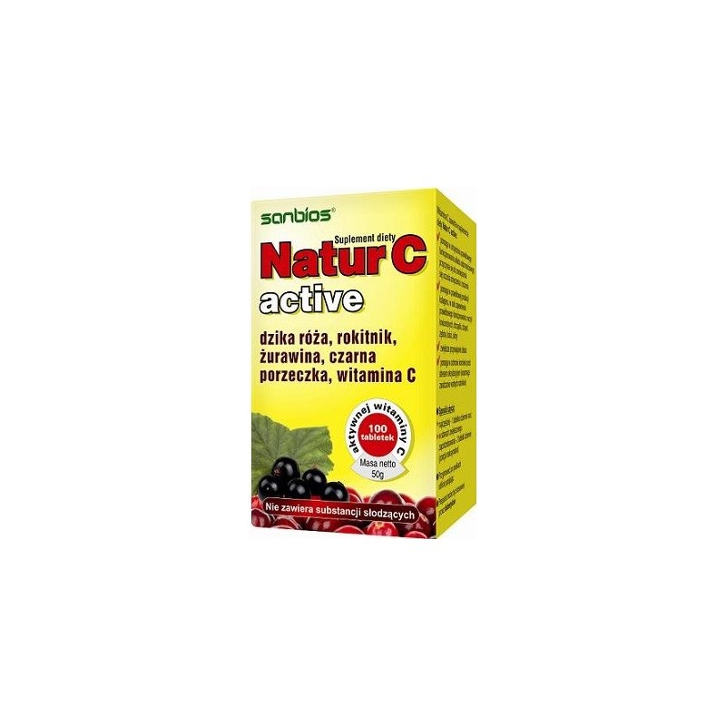 Sanbios Natur C Active 100 T dzika róża