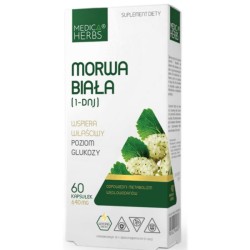 Medica Herbs Morwa Biała 60 k