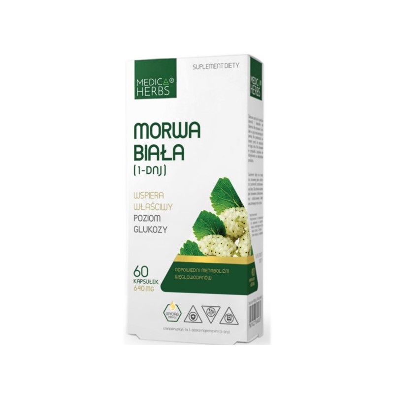 Medica Herbs Morwa Biała 60 k