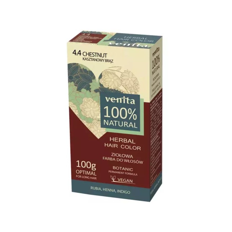 Venita NATURALNA Farba Ziołowa 4.4 CHESTNUT 100 g