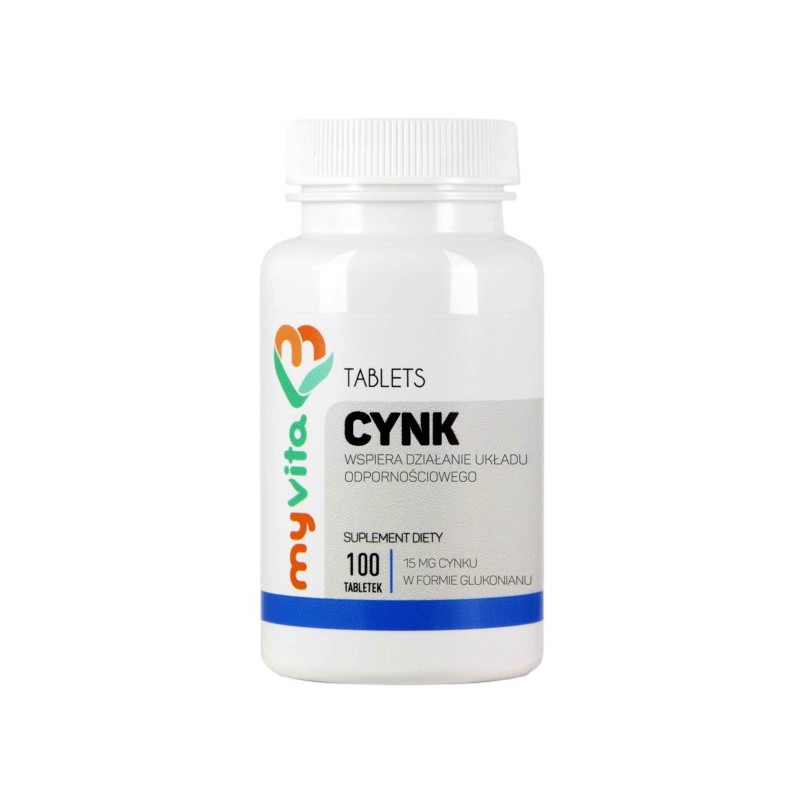 Myvita Cynk glukonian cynku 100 T