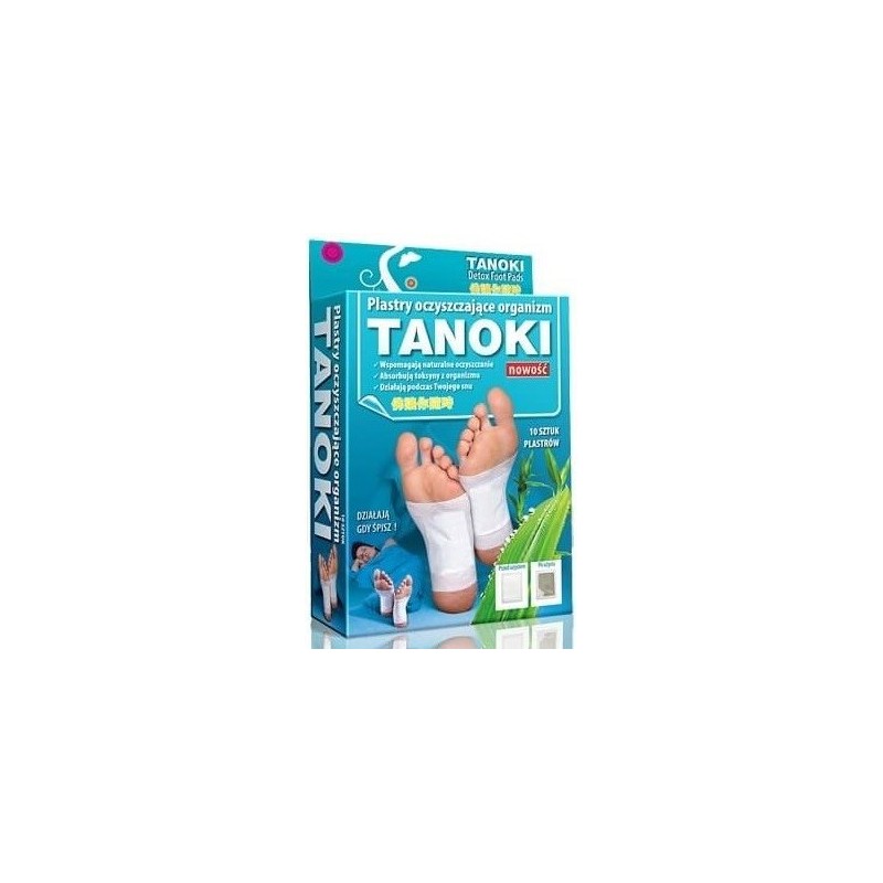 Aura Herbals Tanoki Plastry Oczyszczające 10Szt