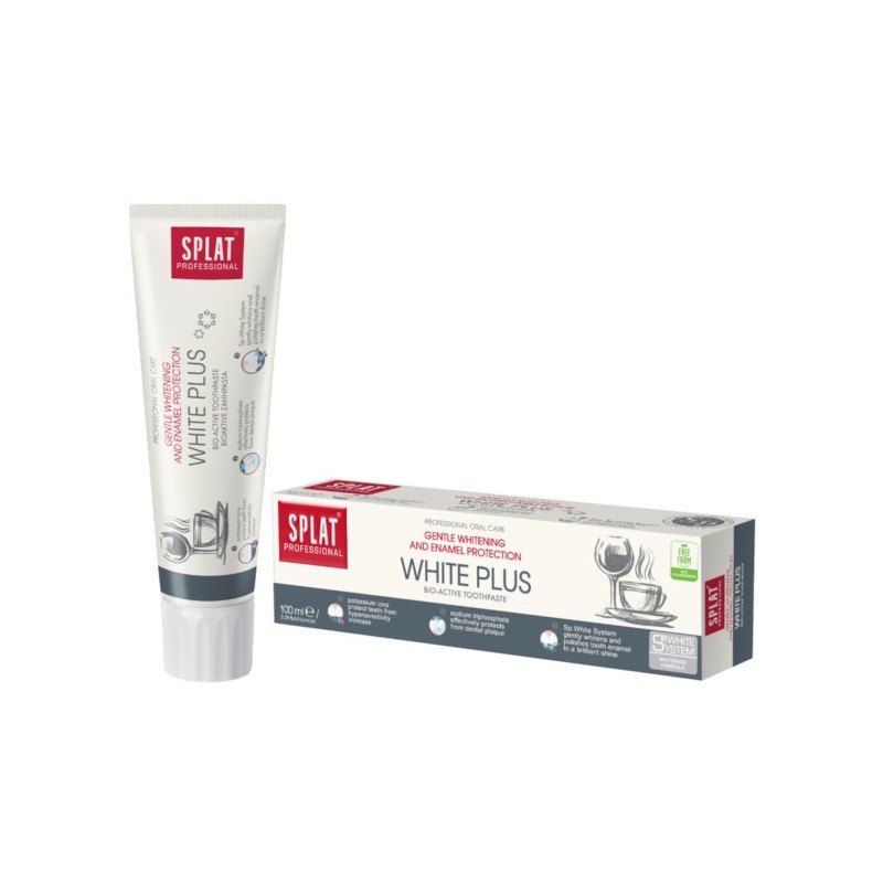 Splat Pasta Do Zębów 100 Ml White Plus Wybielająca