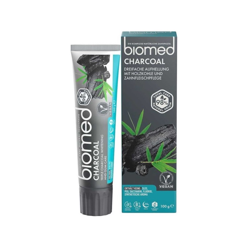 Biomed Pasta Do Zębów 100G Charcoal Z Węglem