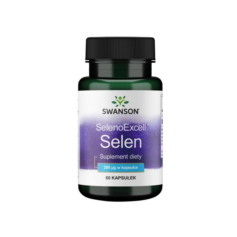 Swanson Selenoexcell Naturalny Selen 200 Mcg 60 K