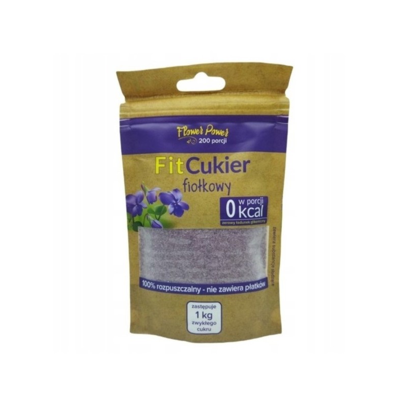 Fit Cukier Fiołkowy Naturalna słodycz 100 g