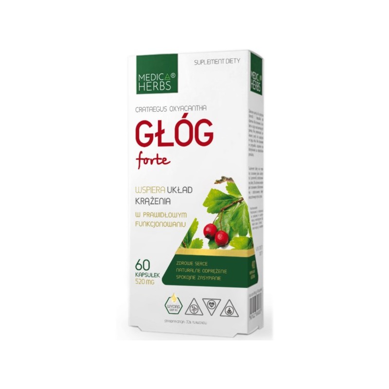 Medica Herbs Głóg Forte 60 k
