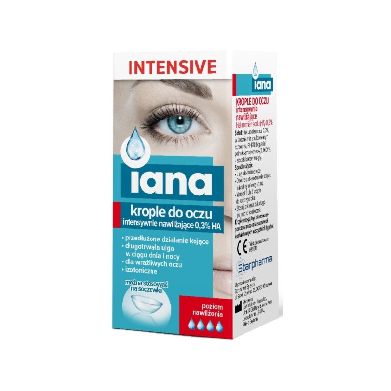 Starpharma Iana Krople Do Oczu Intensive 0,3% Ha