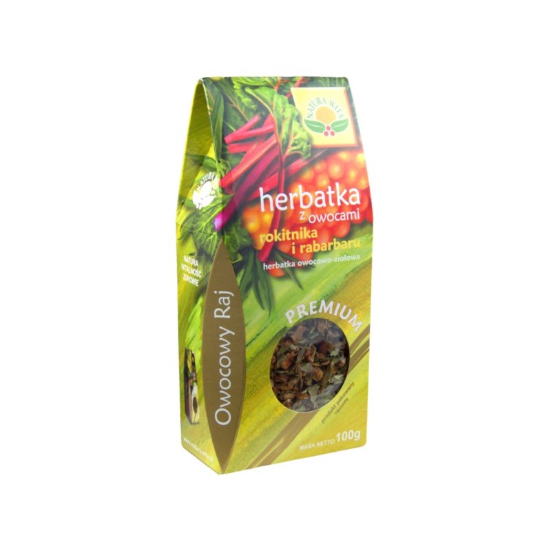 Natura Wita Herbata Rokitnik I Rabarbar 100G