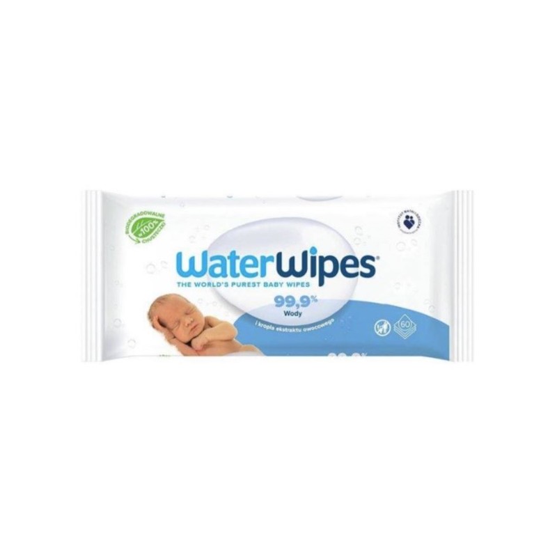 WaterWipes Chusteczki dla dzieci 60 szt