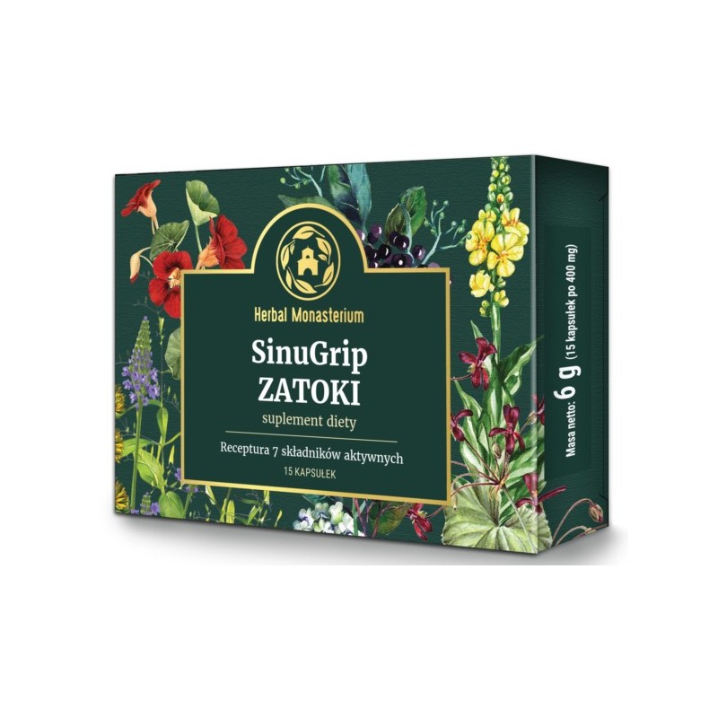 Herbal Monasterium SinuGrip Zatoki 15 k