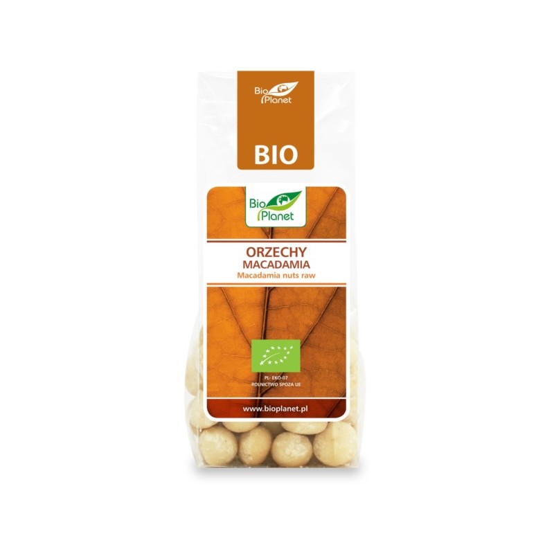 BIO PLANET Orzechy macadamia BIO 75g