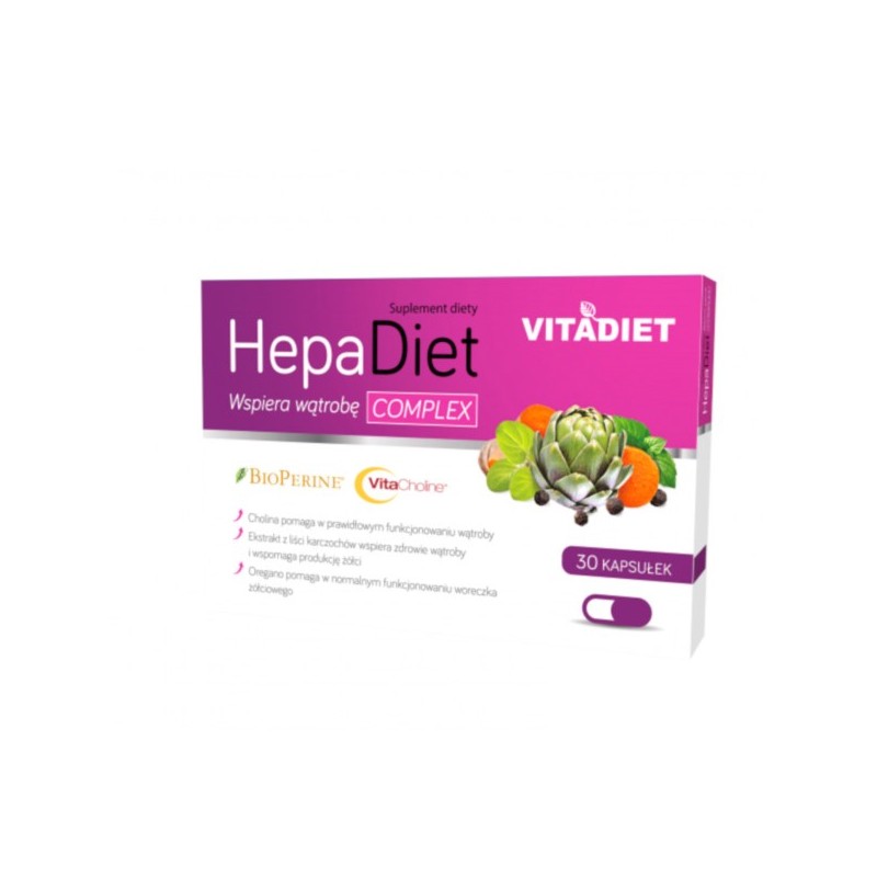 Vitadiet HepaDiet 30 kapsułek
