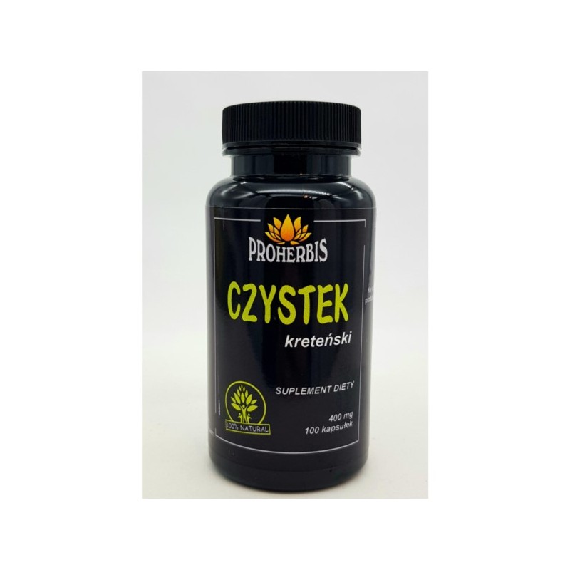 Proherbis Czystek Kreteński 400 mg 100 K