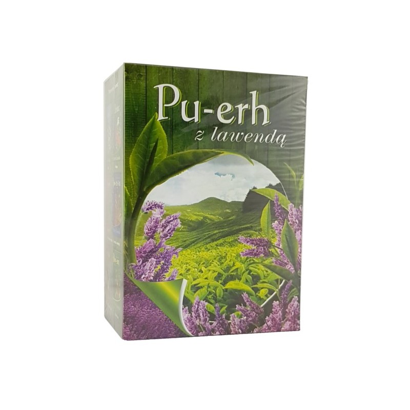 Asz Herbata Pu-Erh Z Lawendą 40X2,2G