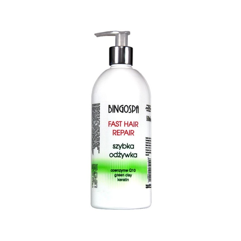 Bingospa Szybka odżywka do włosów keratyna 500 ml