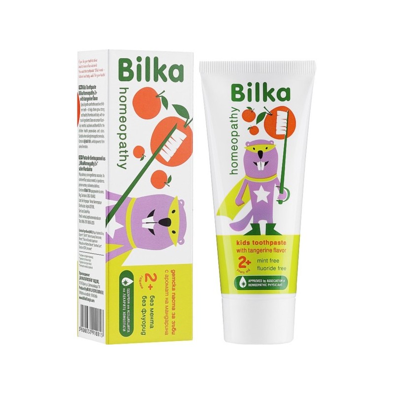 BILKA Homeopathy pasta do zębów dla dzieci 2+