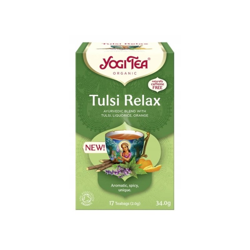 Yogi Tea Herbata Tulsi Relax Bio 17 X 2 G