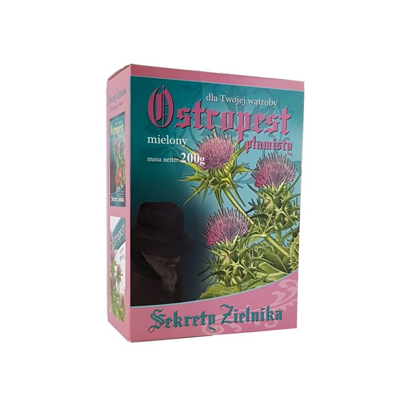 Asz Sekrety Zielnika Ostropest Plamisty Mielony200