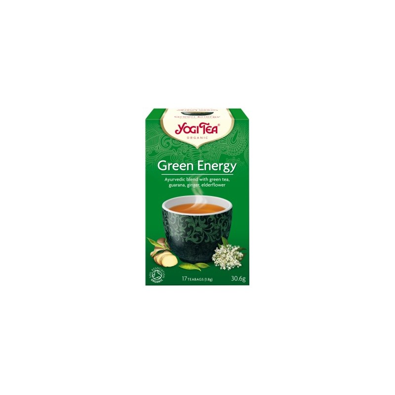 Yogi Tea Herbata Green Energy Bio 17X1,8 G Zielona