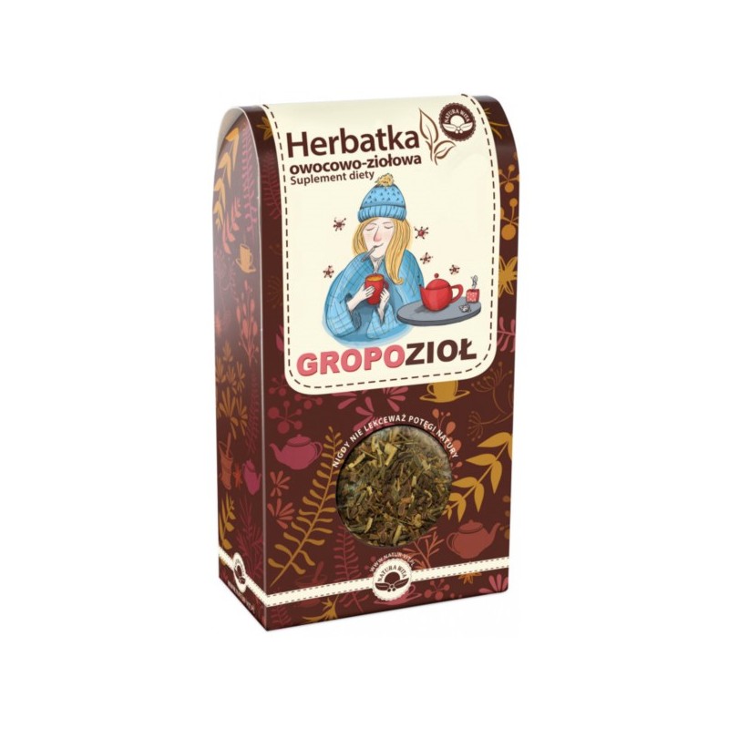 Natura Wita Herbata Ziołowo-Owocowa GROPOZIOŁ 80 g