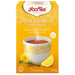 Yogi Tea Herbata Detox Dandelion Lemon Bio 17X1,8G