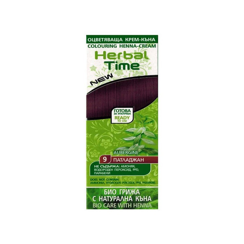 Herbal Time Naturalna Henna Bakłażan 75 ml