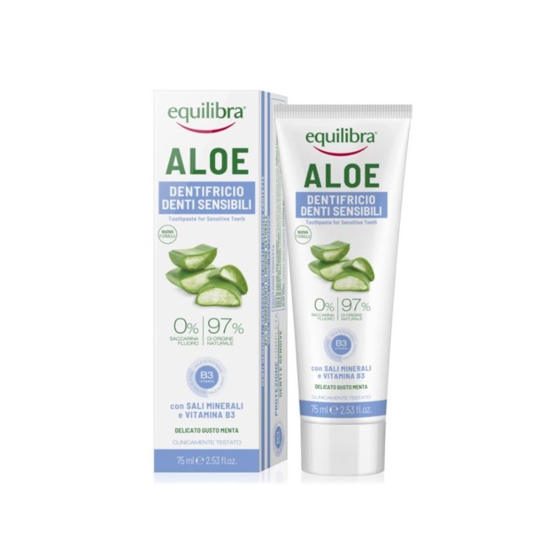 Equilibra Pasta Sensitive Do Wrażliwych Zębów 75Ml