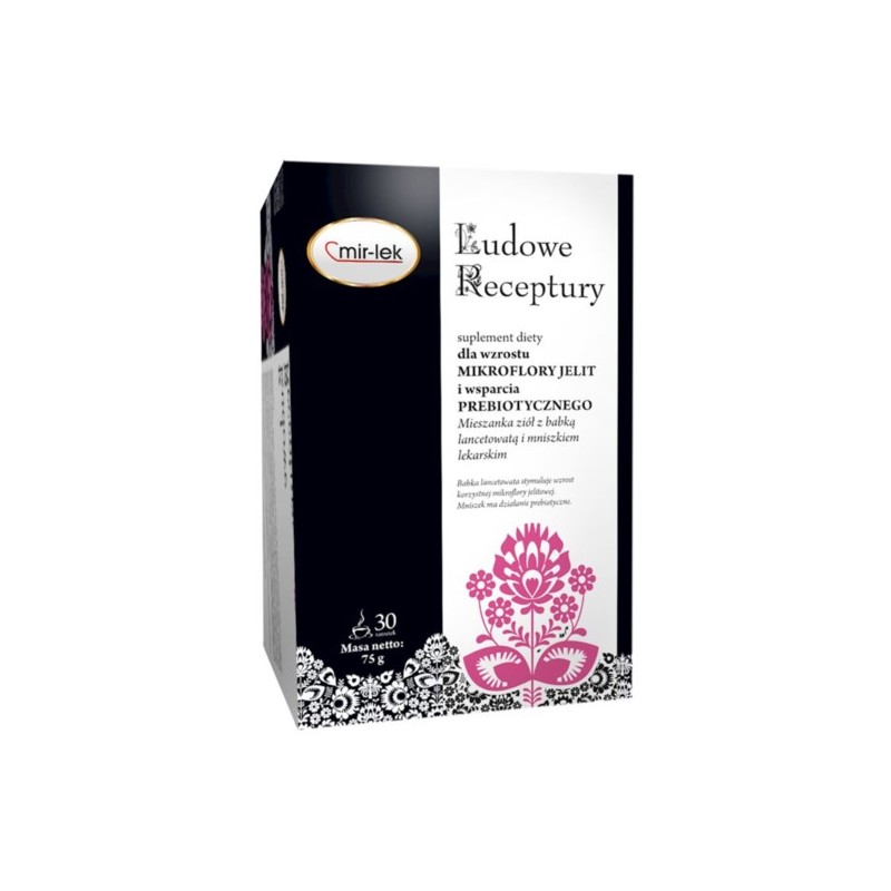 Ludowe Receptury Mikroflora Jelitowa  30 Sasz.