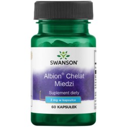 Swanson Albion Chelat Miedzi 2 Mg 60 K