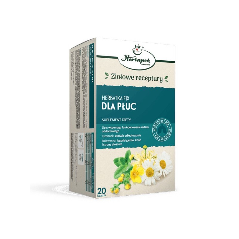 Herbapol Herbatka Fix Dla Płuc 20 saszetek