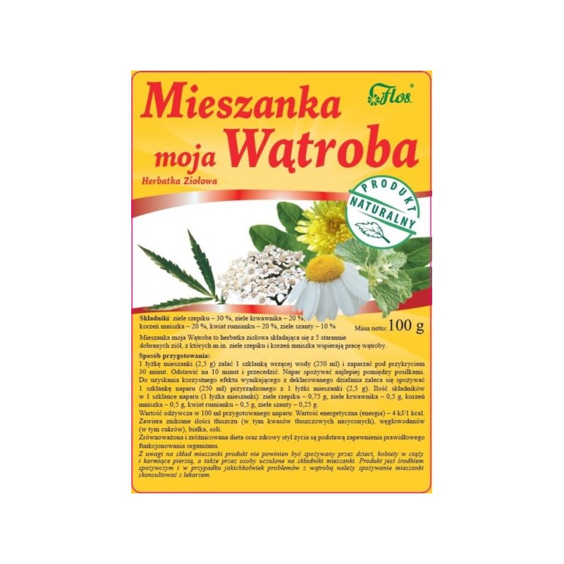 Flos Mieszanka Moja Wątroba 100G