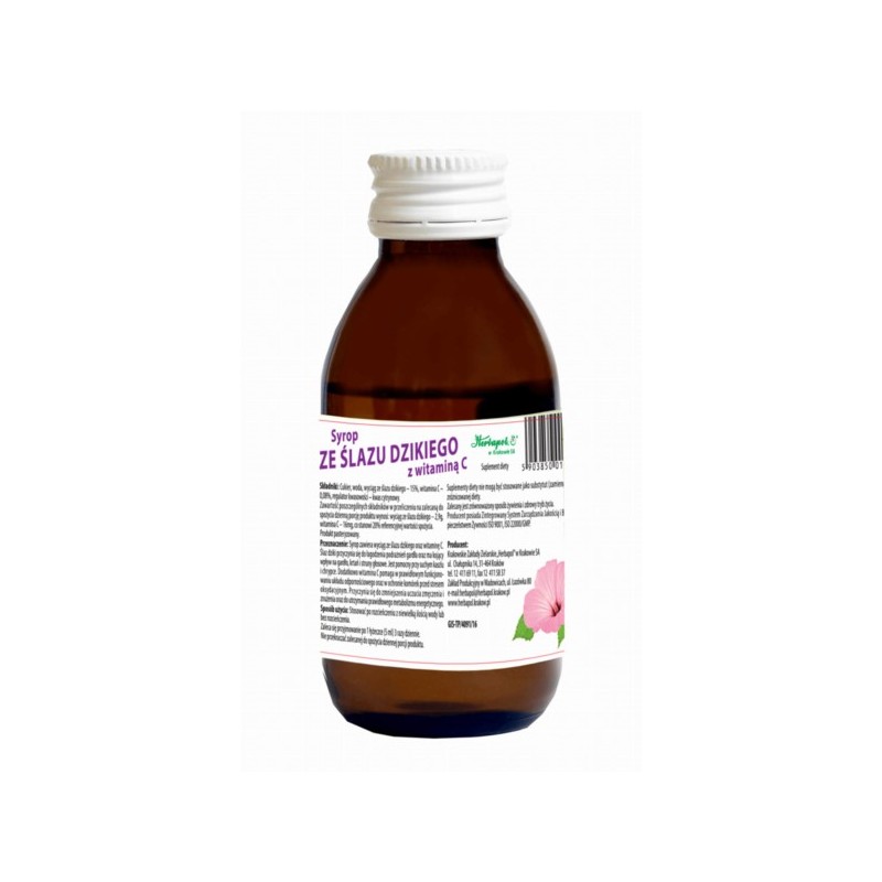 Herbapol Syrop ze Ślazu Dzikiego 100 ml