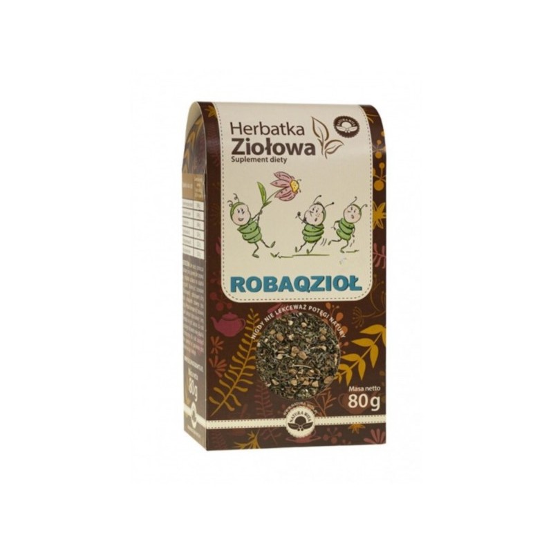 Natura Wita Herbatka Ziołowa ROBAQZIOŁ 80 G