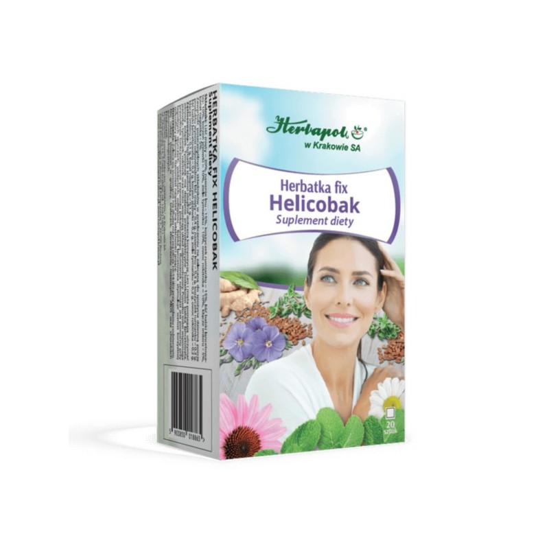 Herbapol Herbatka Fix Helicobak 20 sztuk