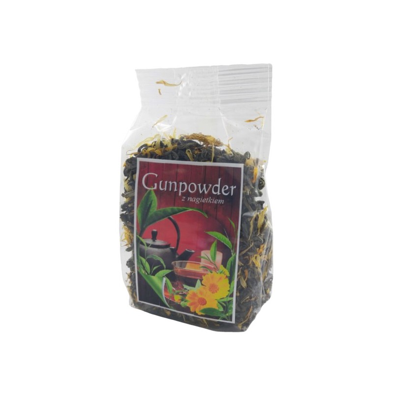 Asz Herbata Gun Powder Z Nagietkiem 150G