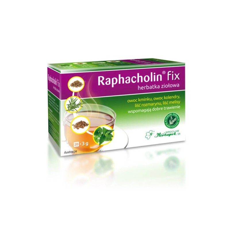 Herbapol Wrocław Raphacholin fix 20 saszetek