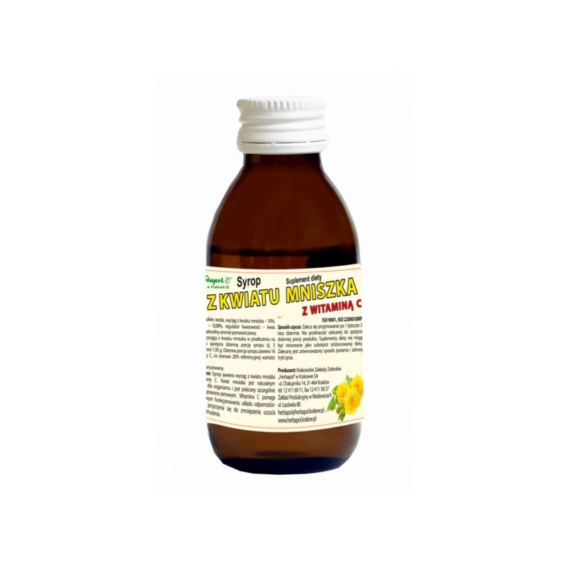 Herbapol Syrop z Kwiatu Mniszka z Wit. C 100 ml