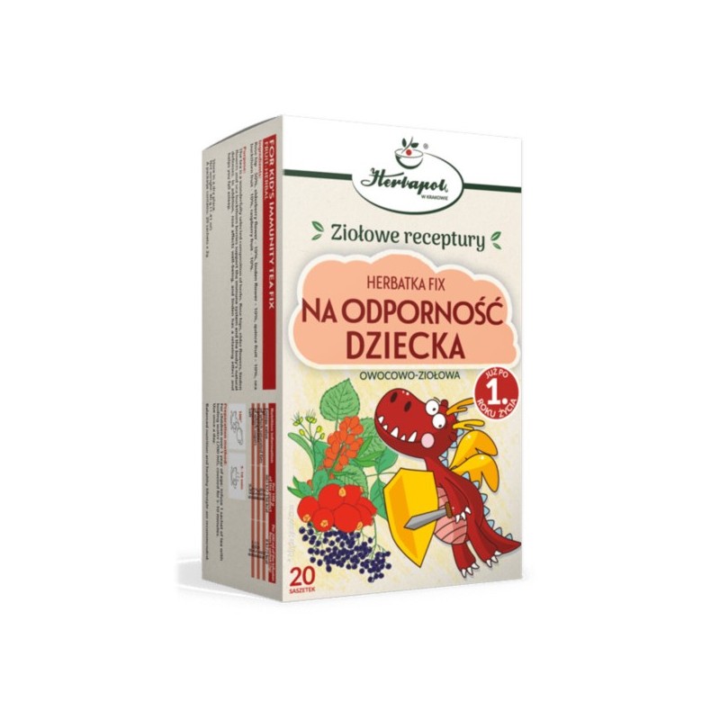 Herbapol Herbatka Na Odporność Dziecka 20 sasz.