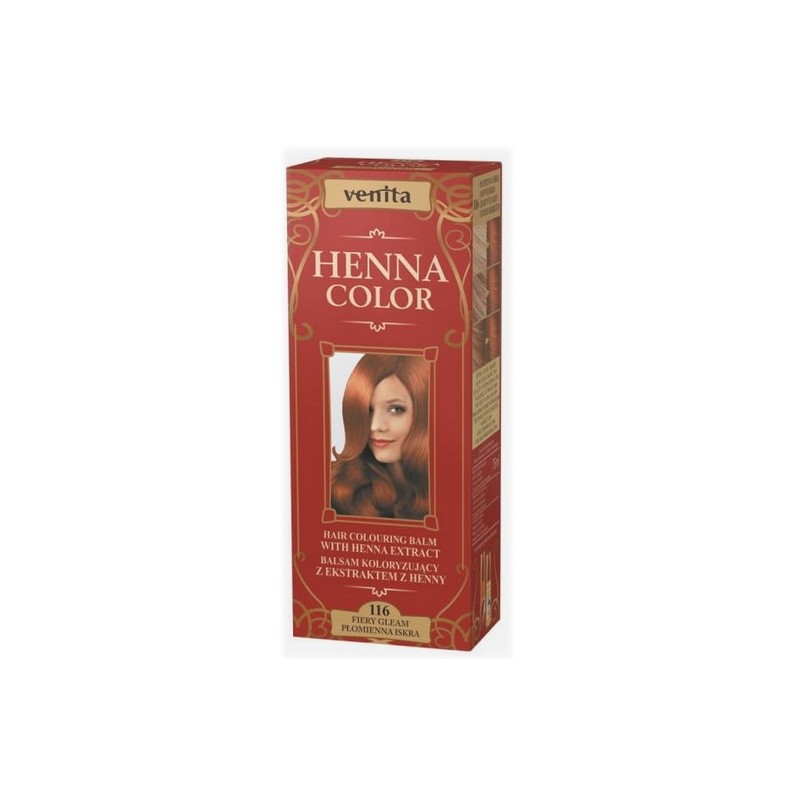 Venita Henna Color Balsam Nr 116 Fiery Gleam