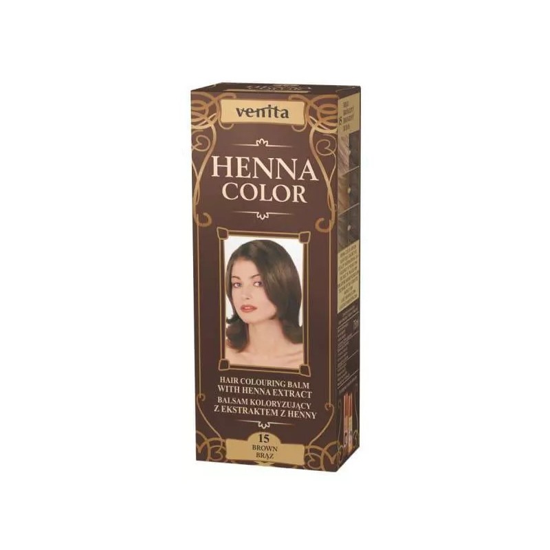 Venita Henna Color Balsam Nr 15 Brown 75 ml