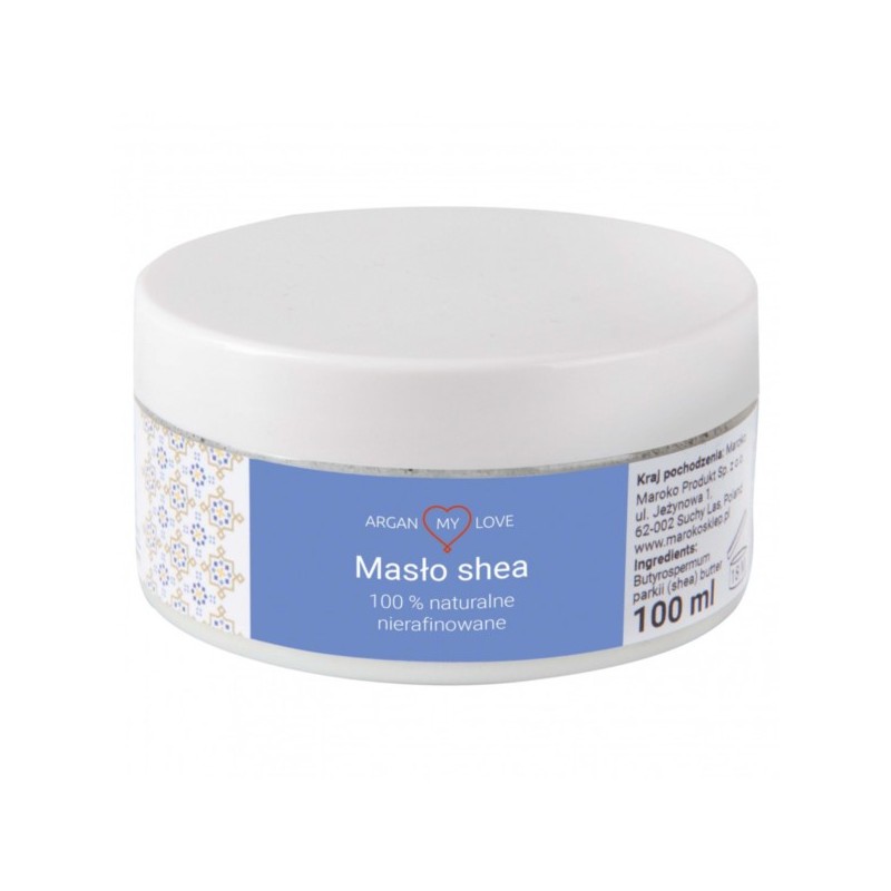 Masło SHEA Naturalne Nierafinowane 100 ml