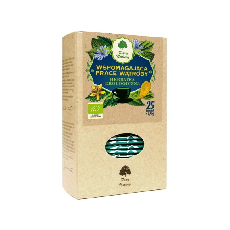 Dary Natury Herbata na Pracę Wątroby EKO 25X1,5G
